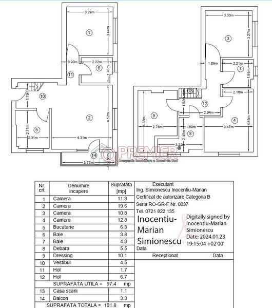 Metrou Aparatorii Patriei, apartament 4 camere, oferta de sarbatori